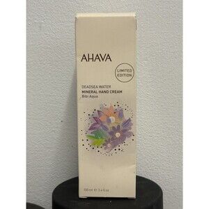 Ahava Deadsea Water Mineral Hand Cream Lotion Sea Fennel Limited Edition 3.4 oz